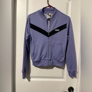 Pony: Pastel Lavender  Zip-Up Sweatshirt